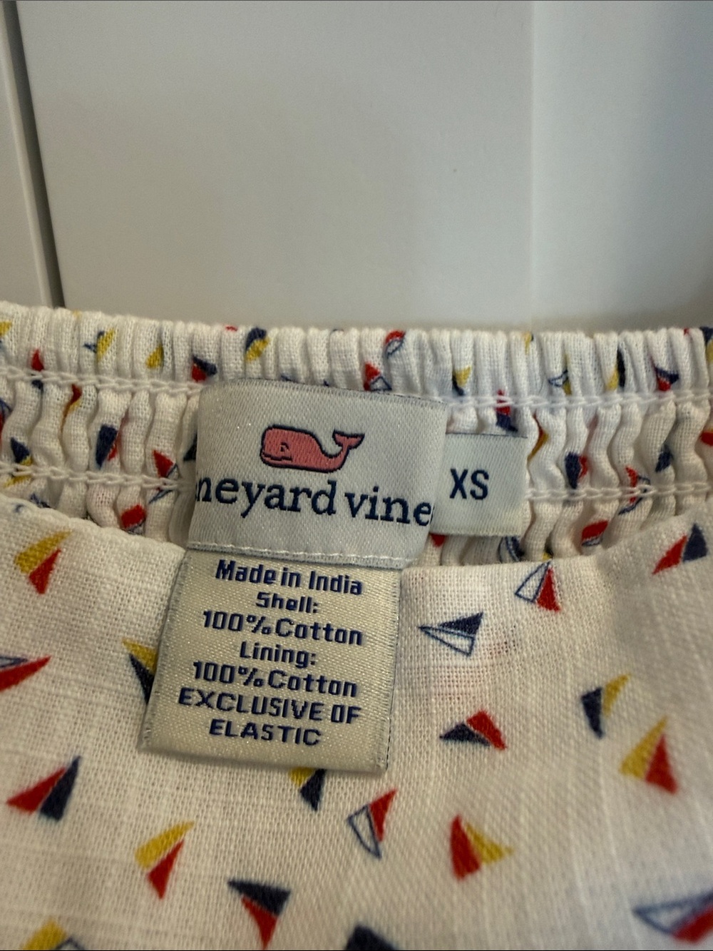 Vineyard Vines Sundress with Multicolor Print. XS. 100% Cotton - Picture 3 of 5